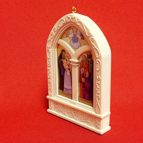 Hallmark Christmas Ornament Peace on Earth Windows of Faith 2012 - Picture 7 of 12